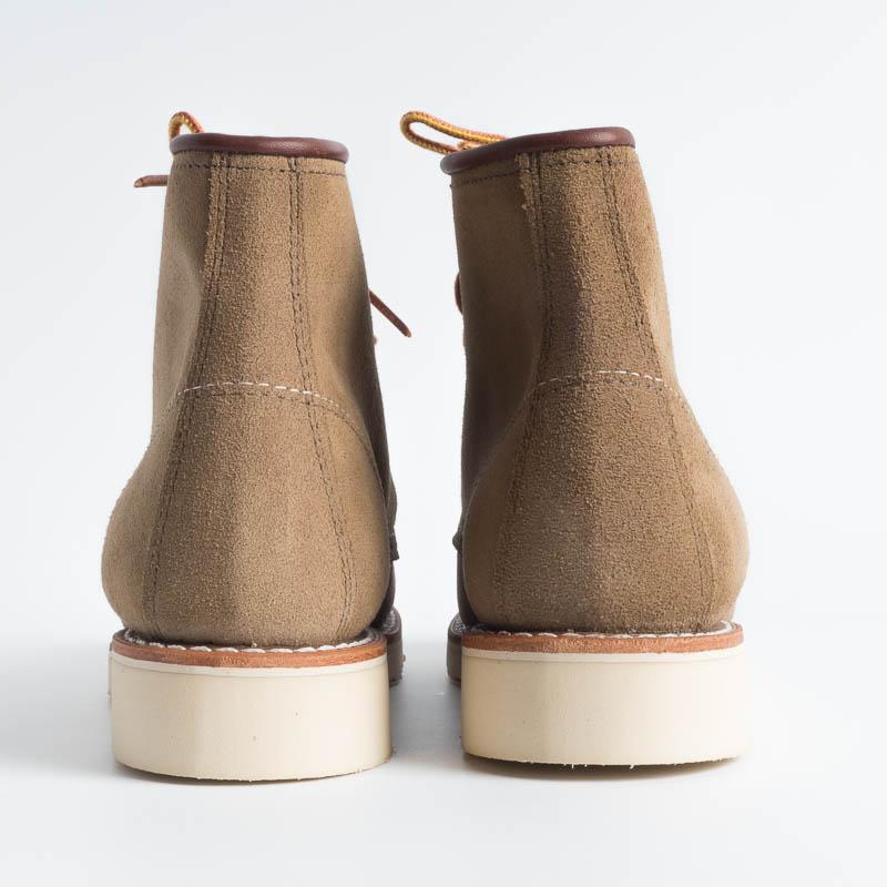 RED WING - 3377 Moc Toe Olive Suede Scarpe Donna Red Wing Shoes 