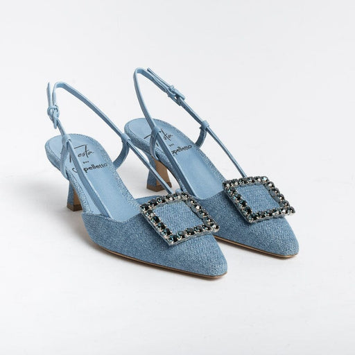 ROBERTO FESTIVAL - Sling Back - Stefi - Jeans Women's Shoes Roberto Festa