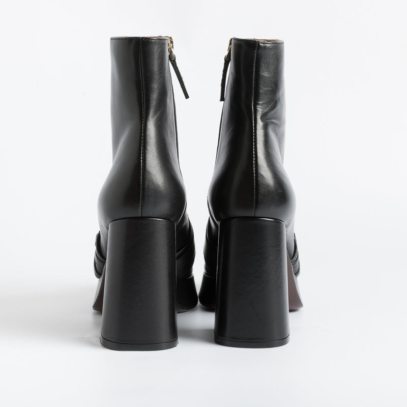 ROBERTO FESTA - Ankle Boots - IVY - Black Nappa Women's Shoes Roberto Festa