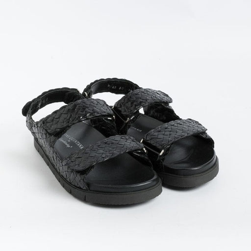 PONS QUINTANA - Sandals CAIMAN 9745 - Black Shoes Woman PONS QUINTANA