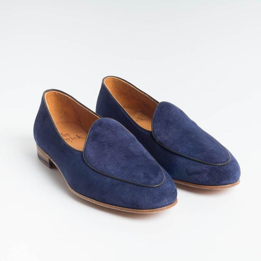 BERWICK 1707 - Woman Moccasin - Blue suede Shoes Woman BERWICK 1707 - Woman Collection