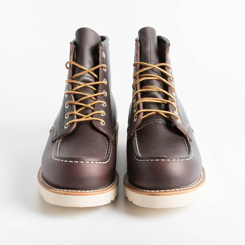 RED WING SHOES - Polacco Moc Toe 8847 - Black Cherry Scarpe Uomo Red Wing Shoes 