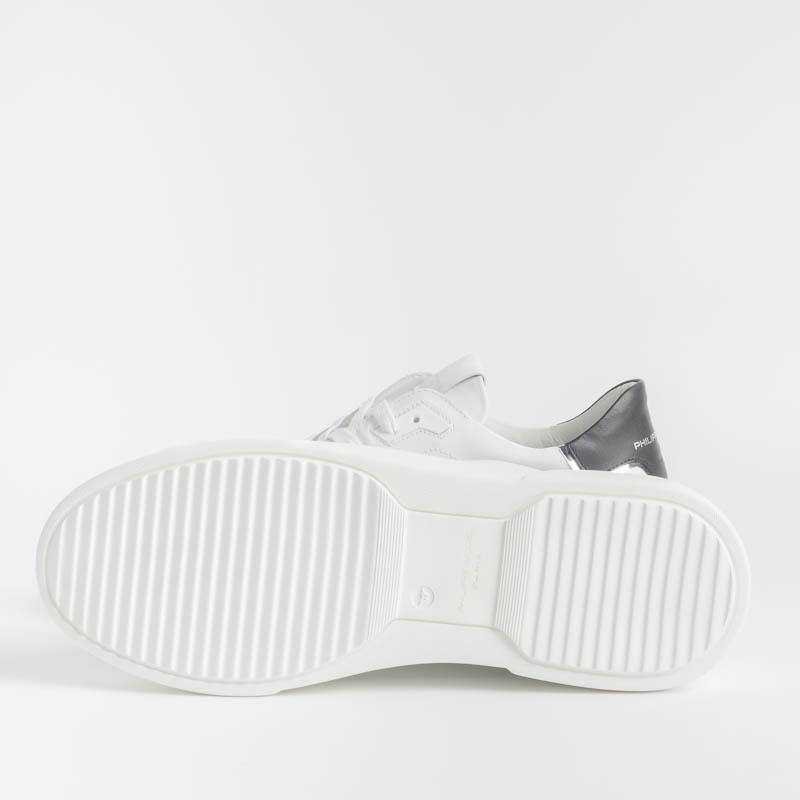 PHILIPPE MODEL - Temple - BYLU V003 - Bianco Nero Scarpe Uomo Philippe Model Paris 