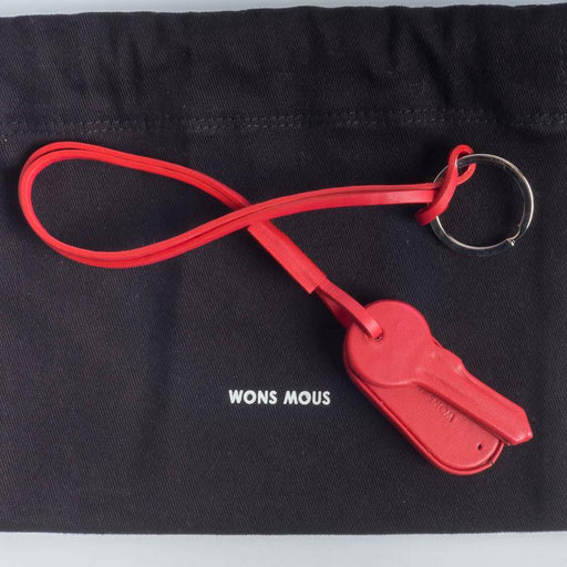 WONS MOUS - Keyring - various colors Accessories Woman WONS MOUS RED