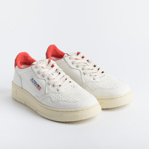 AUTRY AULM SP01 - LOW MAN GOAT / SPO - White Red Men's Shoes AUTRY - Men's collection