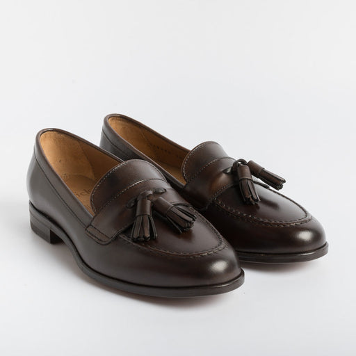 BERWICK 1707 - Women's Moccasin 10063 - Dark Brown Leather Women's Shoes BERWICK 1707 - Women's Collection