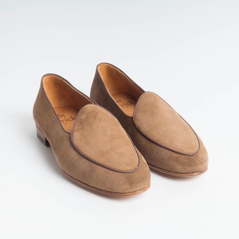 BERWICK 1707 - Woman Moccasin - Walnut suede Shoes Woman BERWICK 1707 - Woman Collection