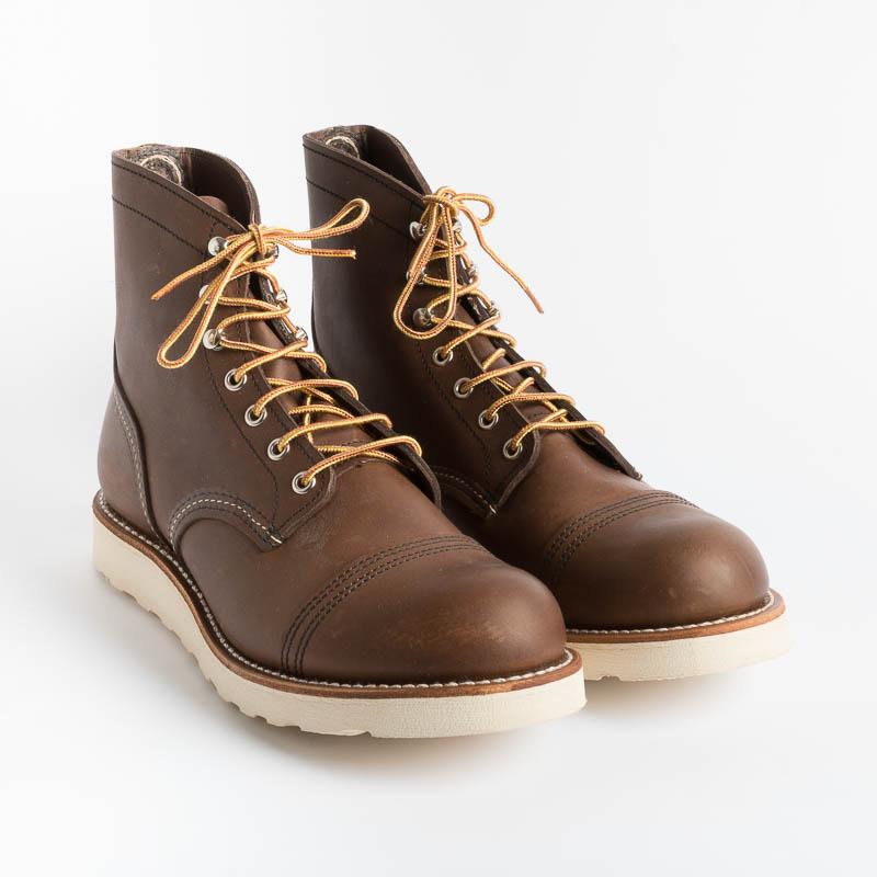 RED WING - Polacco 8088 - Iron Ranger - Amber Scarpe Uomo Red Wing Shoes 