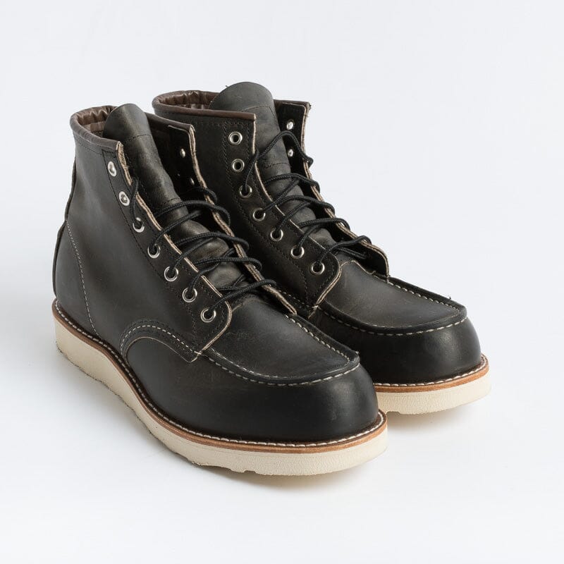 RED WING - Polacco Moc Toe 8890 - Charcoal Scarpe Uomo Red Wing Shoes 