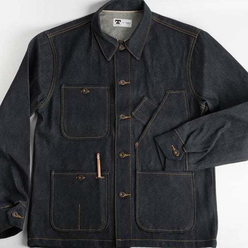 TELLASON - Coverall Jacket - Denim Men's Clothing TELLASON - Men's Collection