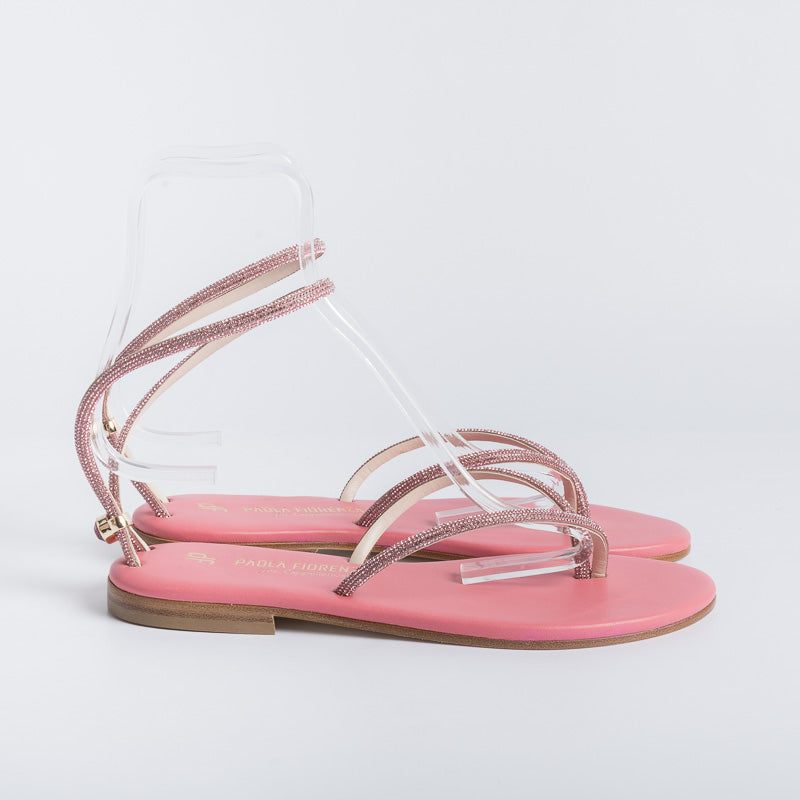 PAOLA FIORENZA - Sandalo infradito FD03 - Rosa Scarpe Donna PAOLA FIORENZA 