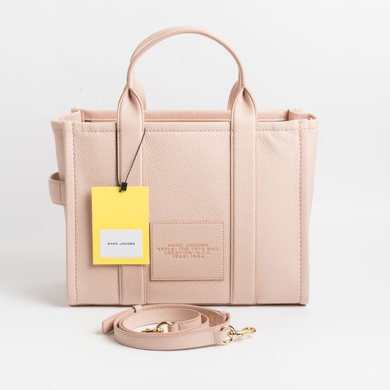 MARC JACOBS - H004L01PF21 - The Leather Medium Tote Bag - Rose Borse Marc Jacobs 