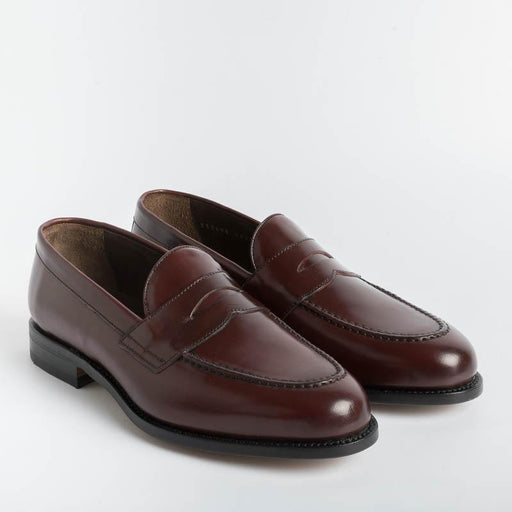 BERWICK 1707 - Moccasin - 9628 - Cordovan Bordeaux Men's Shoes Berwick 1707