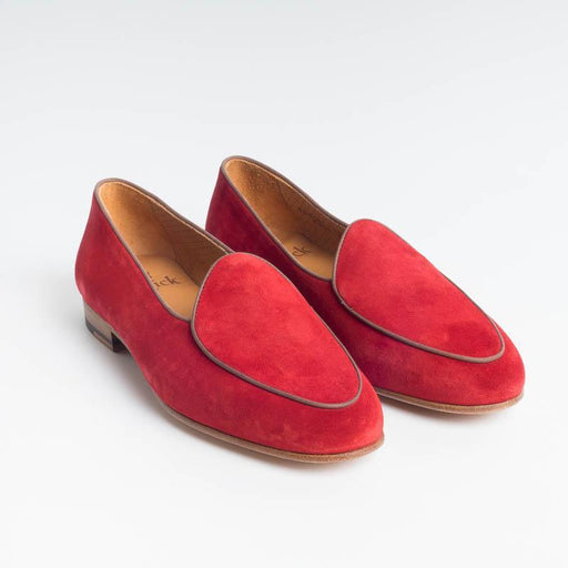 BERWICK 1707 - Woman Moccasin - Pomegranate suede Shoes Woman BERWICK 1707 - Woman Collection
