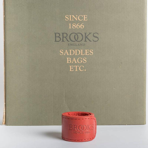 Brooks - Stringi pantalone - Pelle - Rosso Accessori Uomo BROOKS - CYCLE BAGS 