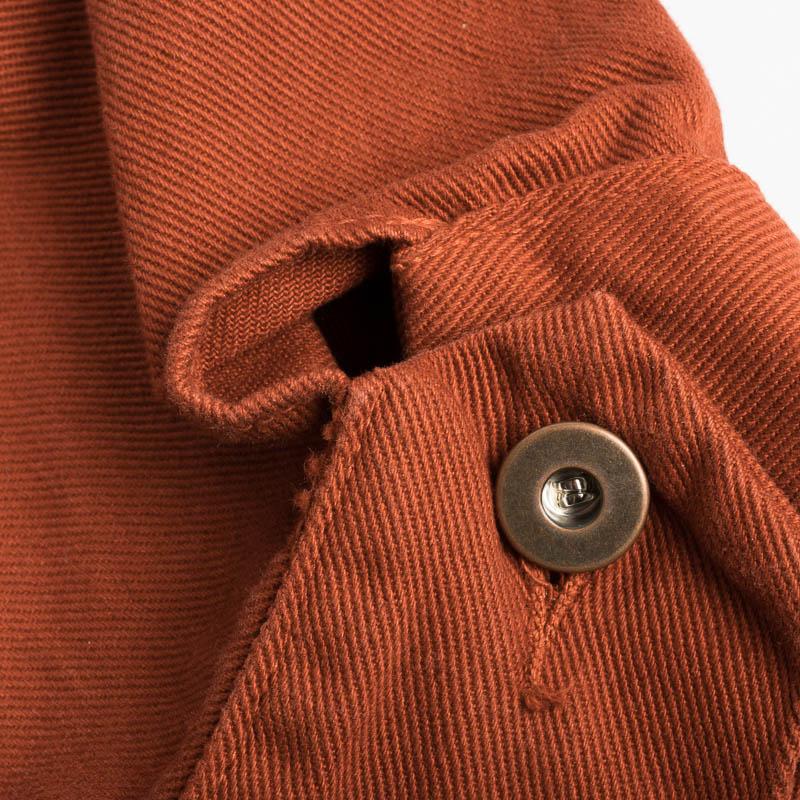 TELLASON - Coverall Jacket - Dyed Orange Abbigliamento Uomo TELLASON - Collezione Uomo 
