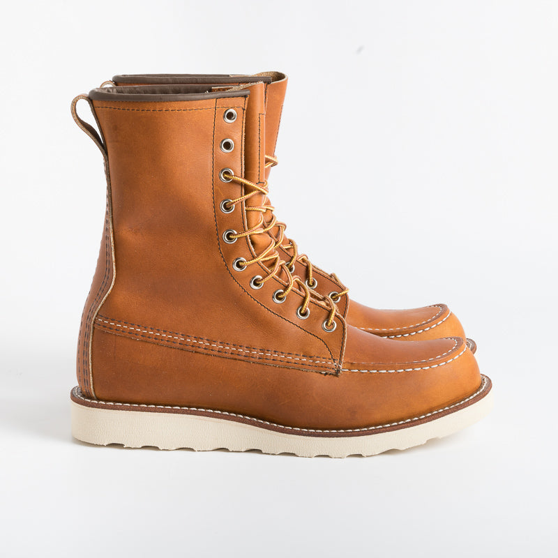RED WING - Polacco Moc -0877 - Oro Legacy Scarpe Uomo Red Wing Shoes 