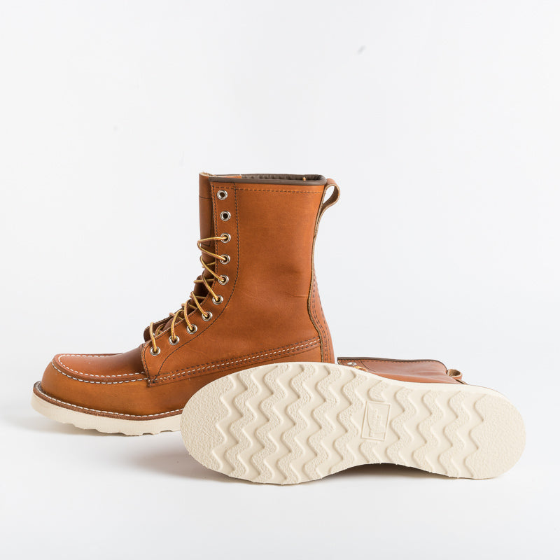 RED WING - Polacco Moc -0877 - Oro Legacy Scarpe Uomo Red Wing Shoes 
