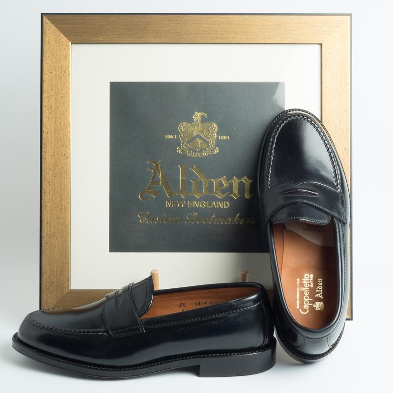 ALDEN Moccasin 99361 Cordovan Black