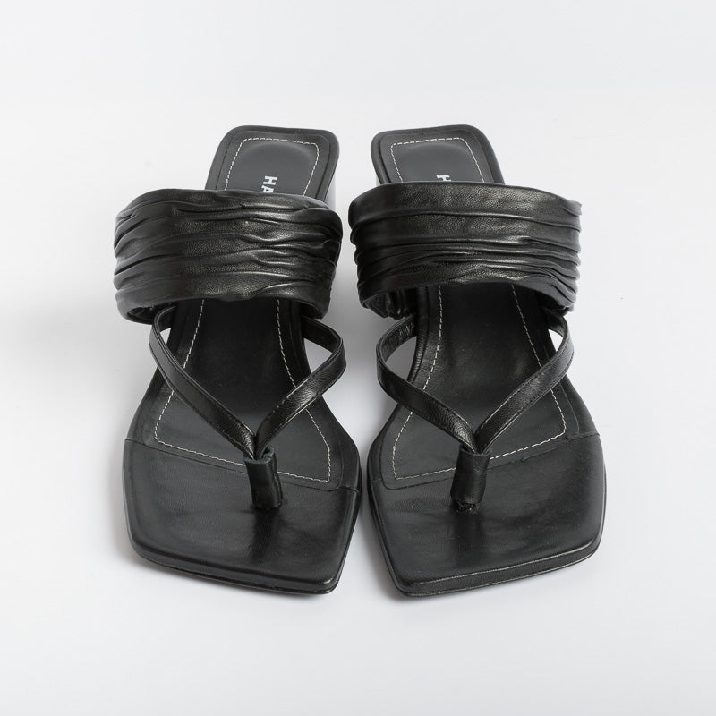 HALMANERA - Sandals - Betty 45 - Black Baron Shoes Woman HALMANERA