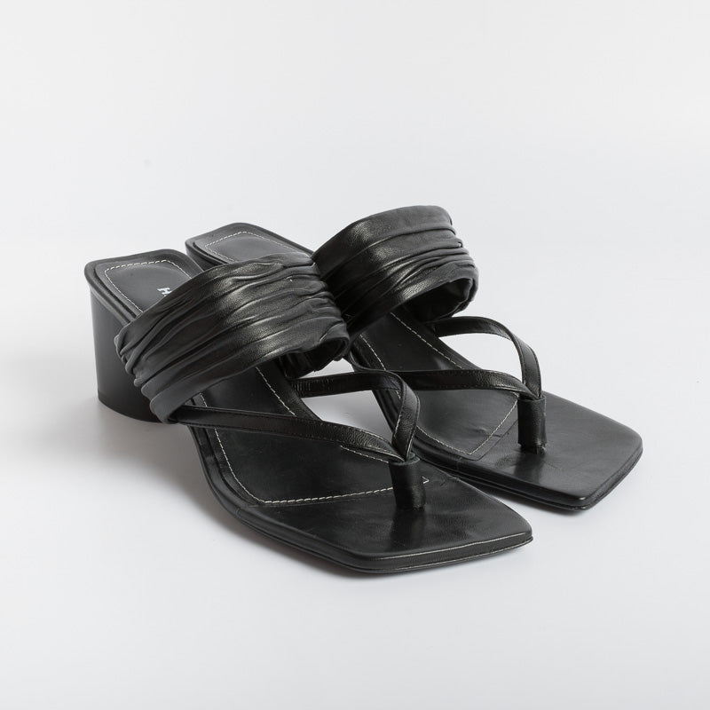 HALMANERA - Sandals - Betty 45 - Black Baron Shoes Woman HALMANERA