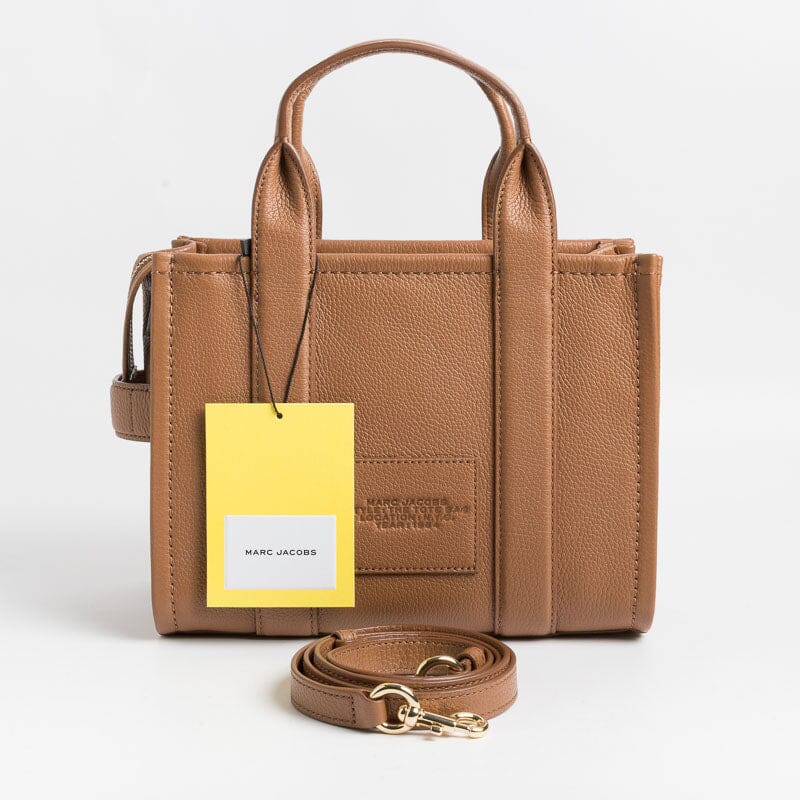 MARC JACOBS - The Leather Mini Tote Bag - Argan Oil Borse Marc Jacobs 
