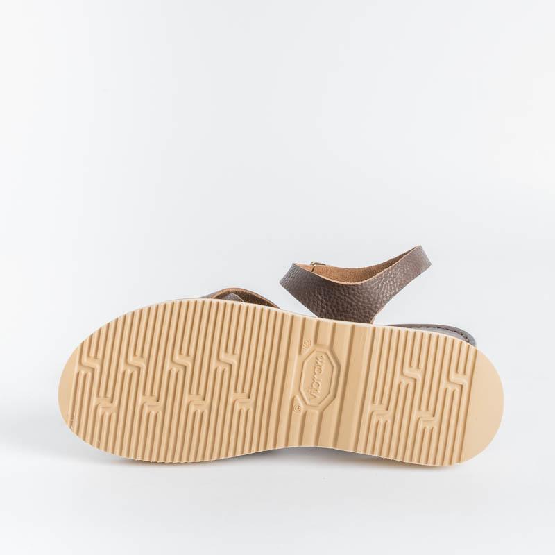 FRACAP - Sandals - Nebrasca - 305 Brown Women's Shoes FRACAP