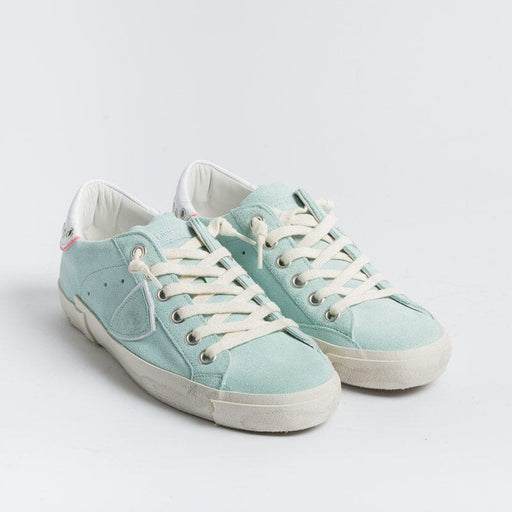 PHILIPPE MODEL - PRLD DY04 - ParisX - Gipsy Eau Aqua Green Women's Shoes Philippe Model Paris