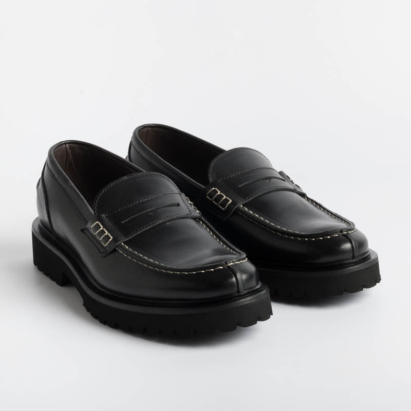 SEBOY'S - Loafer - 254 - Horse Black Shoes Woman SEBOY'S