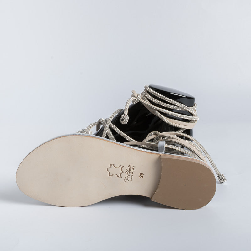 PAOLA FIORENZA - Sandalo infradito - FD22 - Argento Scarpe Donna PAOLA FIORENZA 