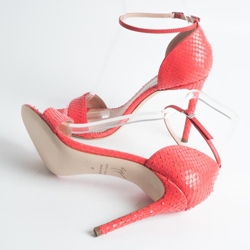 Zanotti - PE 2019 - Sandalo - E900170 - Corallo Scarpe Donna GIUSEPPE ZANOTTI 