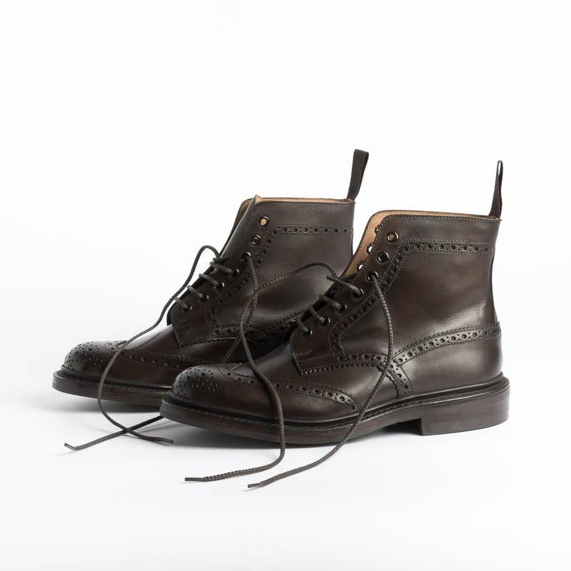 TRICKER'S - Brogue Boot - Stow Espresso Scarpe Uomo Tricker's 