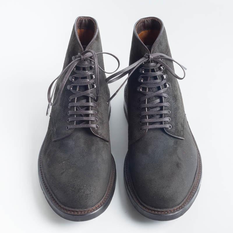 ALDEN - M9804HC- Polish Dark brown greased suede - Call to buy Alden Men's Shoes