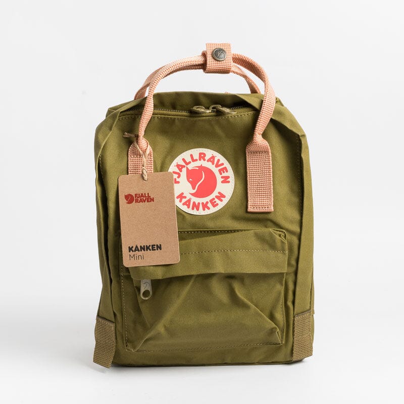 Kanken Mini  (Foliage Green-Peach Sand 631-241)