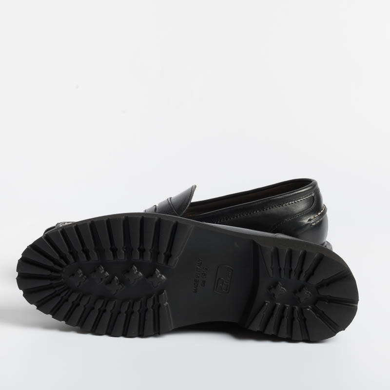SEBOY'S - Loafer - 254 - Horse Black Shoes Woman SEBOY'S
