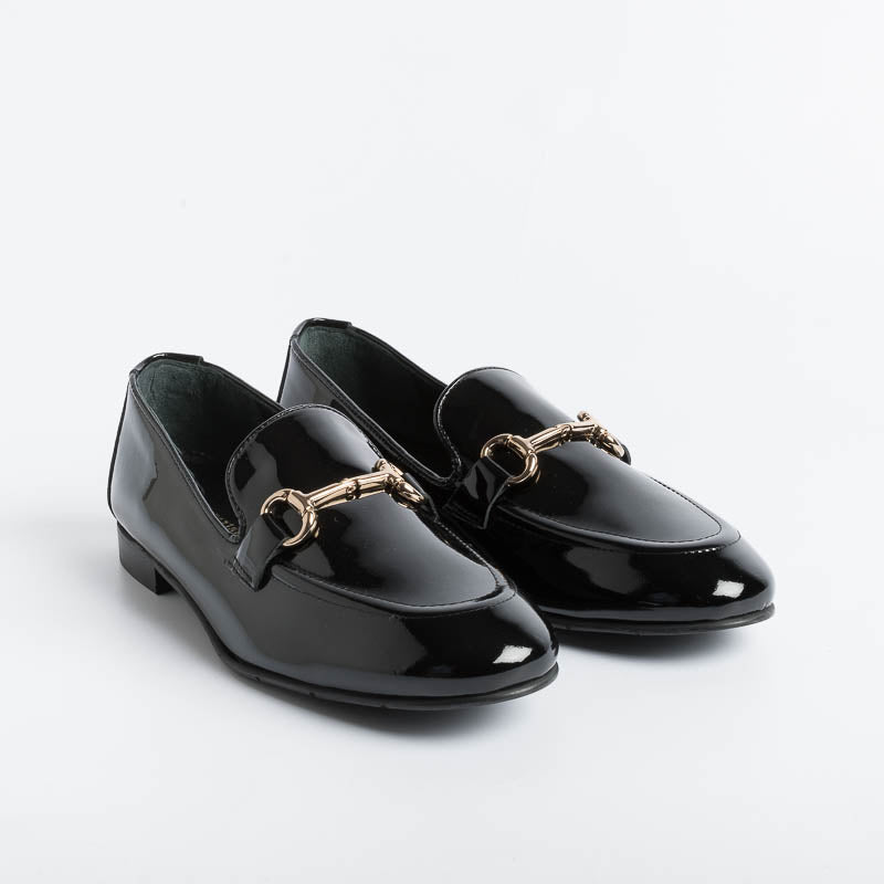 POESIE VENEZIANE - Loafer - JJA65 - Patent Black Women's Shoes POESIE VENEZIANE - Women's Collection