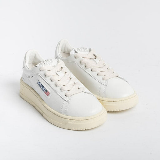 AUTRY - KDLK LL15 - LOW KID - LEATH/LEAT - Bianco Scarpe Donna AUTRY - Collezione donna 