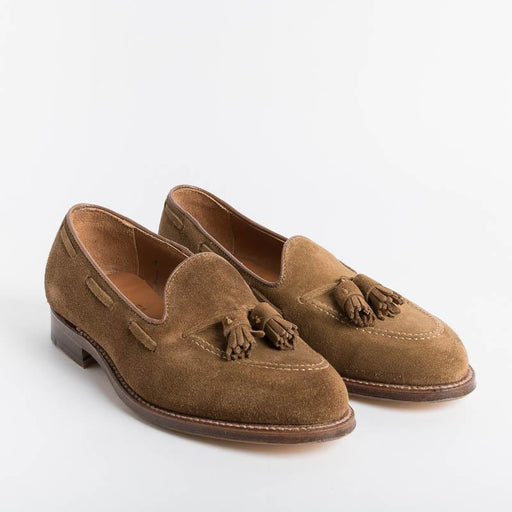 ALDEN - 3403 - Tassel Loafer - Snuff Suede - Call to Buy Alden Men's Shoes