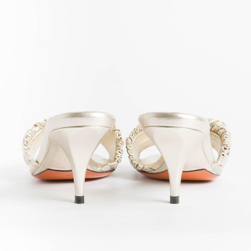 SANTONI - Sandali 59289 - Platino Scarpe Donna Santoni - Collezione Donna 