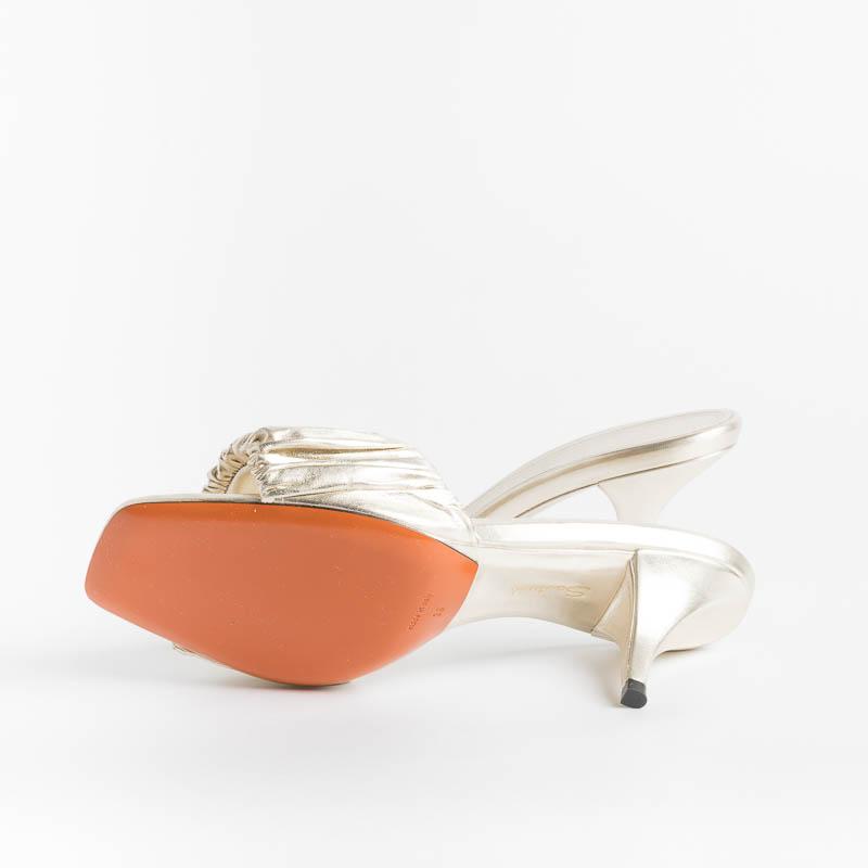SANTONI - Sandali 59289 - Platino Scarpe Donna Santoni - Collezione Donna 