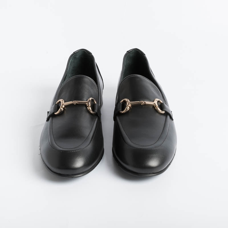 POESIE VENEZIANE - Loafer - JJA65 - Black Nex Leather Women's Shoes POESIE VENEZIANE - Women's Collection