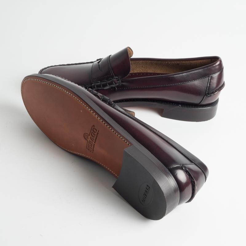 SEBAGO Moccasin Classic Dan 7000300 Leather Burgundy