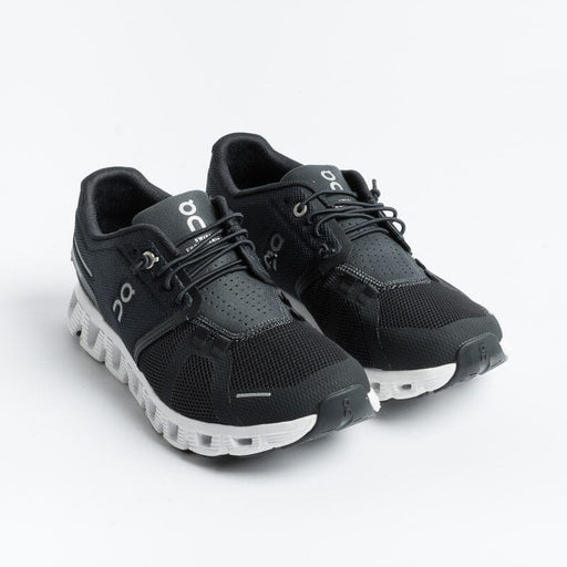 ON RUNNING - Cloud 5 Waterproof - Black White Women's Shoes ON - Women's Collection