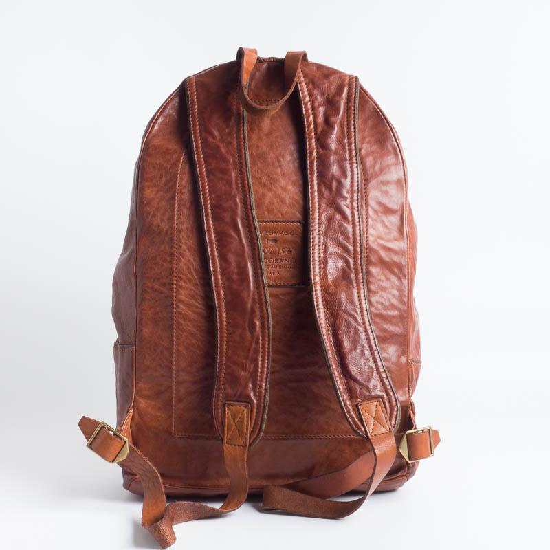 CAMPOMAGGI - Backpack - C021530 - Cognac or Dark brown Accessories for Men Campomaggi