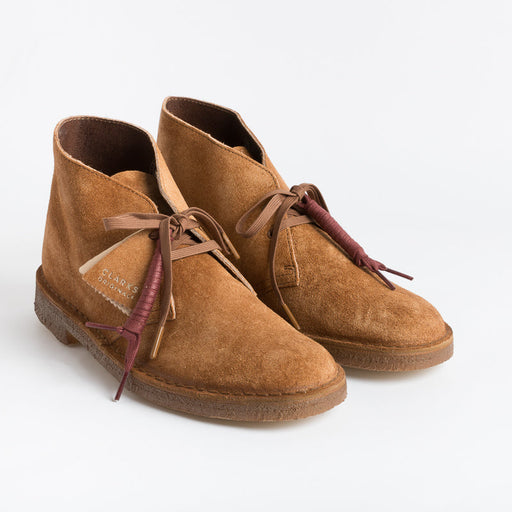 CLARKS - Ankle boots - Desert Coal - Ginger Suede Man Shoes CLARKS - Man Collection