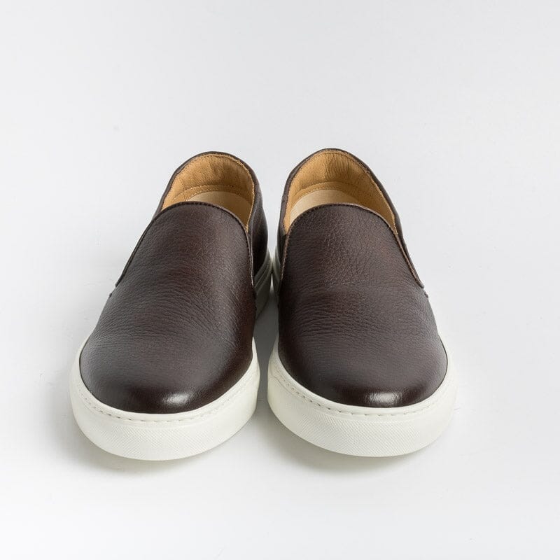 HENDERSON - Slipon- Barney - Dark Brown Men's Shoes HENDERSON