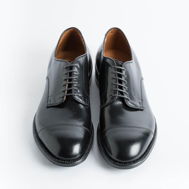 ALDEN - 5667 - Derby Modified (Ergonomic) - Cordovan Black Shoes Man Alden