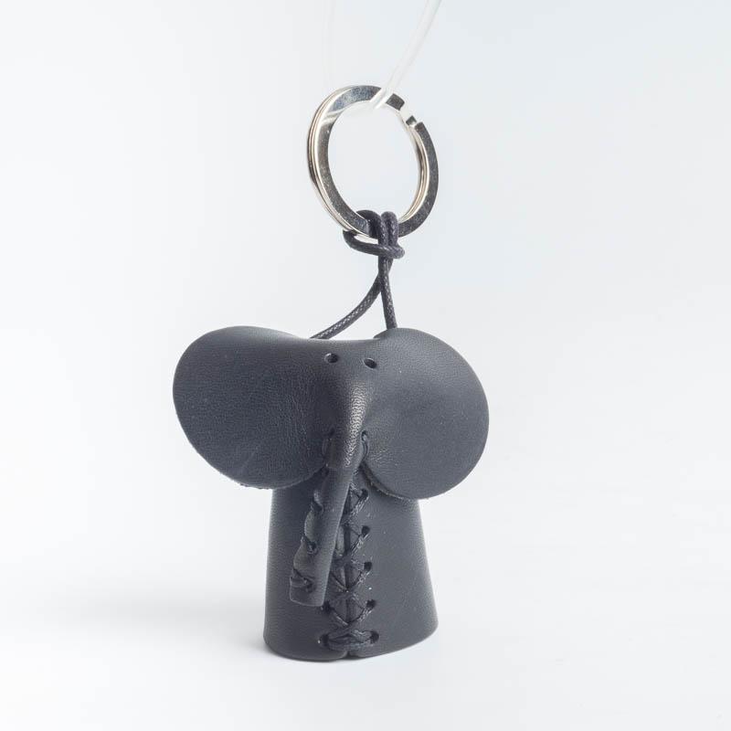 Cappelletto 1948 - Keychain - Elephant Women's Accessories CappellettoShop black