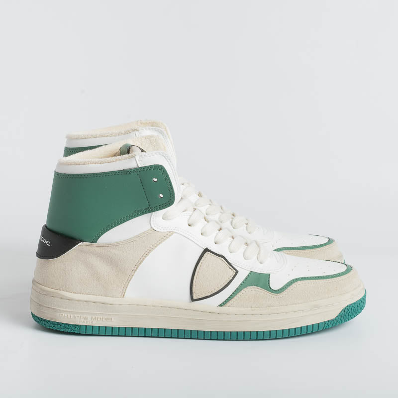 PHILIPPE MODEL Sneakers LYHU CX07 Lyon Blanc Vert