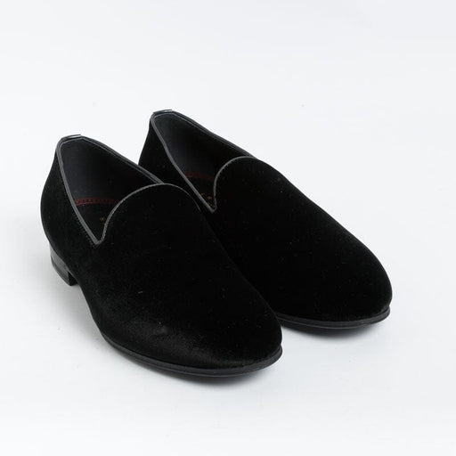 HENDERSON - Moccasin - CASINò - Black velvet Men's shoes HENDERSON